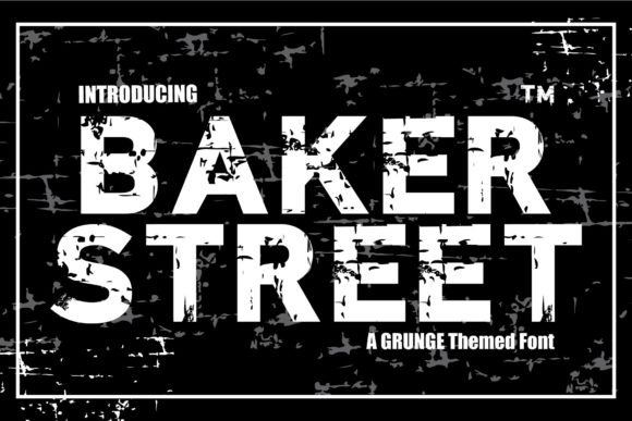A Real Campaign Review of the Baker Street Display Font