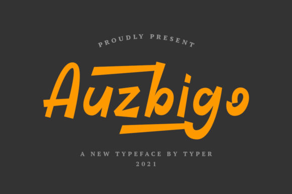 Auzbigo: The Friendly Display Font for Modern Campaigns
