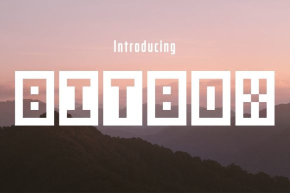Bitbox: The Perfect Pixelated Font for Handmade Products