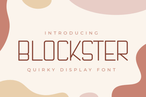 Blockster: A Clever Font for Crafters and Creative Makers