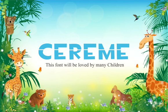 Cereme: The Bold Display Font for Modern Marketing Campaigns