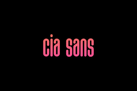 Cia: A Minimalist Display Font Built for Modern Campaigns