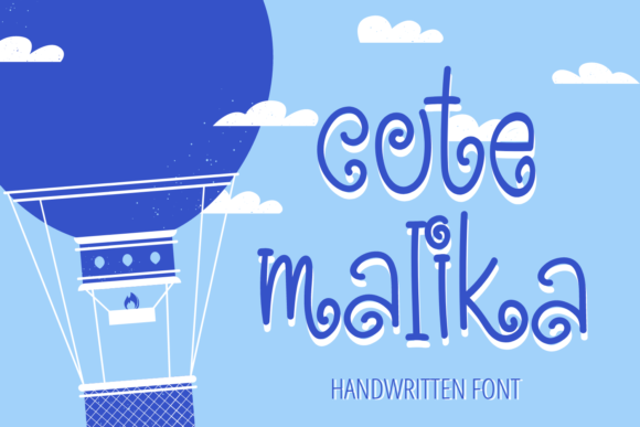 Cute Malika: A Font for Campaigns That Need a Friendly Voice