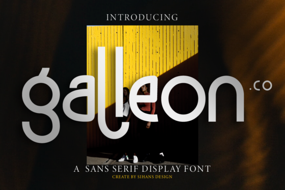 Galleon: A Minimalist Display Font for Your Craft Projects