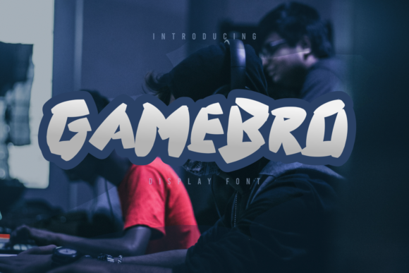 GameBro: A Bold Display Font for Editorial Impact