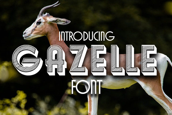 Gazelle: A Font Designed for Elegant Editorial Moments