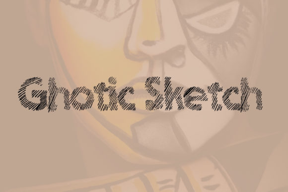 Ghotic Sketch: The Handcrafted Font for Your Creative Products