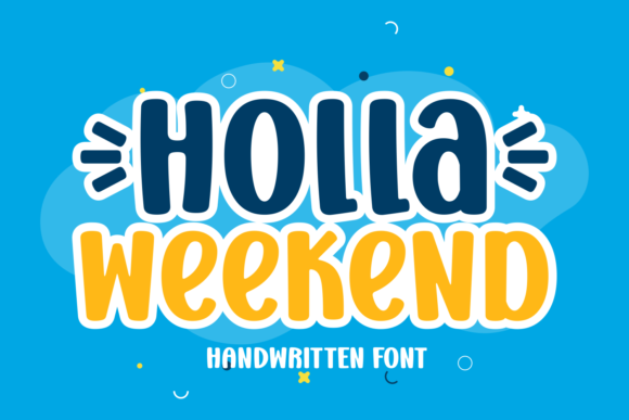 Holla Weekend: A Designer's Honest Take on This Playful Promo Font