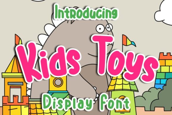How the Kids Toys Display Font Elevates Digital Branding