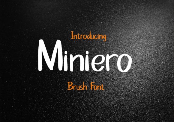 Miniero: The Friendly Font for Crafters and Product Creators