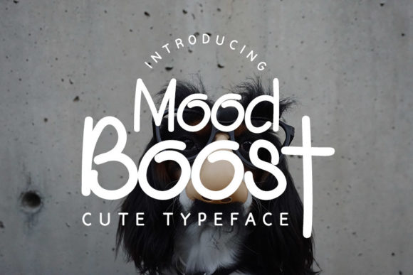 Mood Boost: A Font That Makes Your Craft Products Smile
