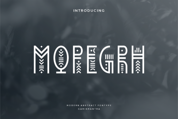 Mqpegrh Font: A Linear and Minimalistic Tool for Branding