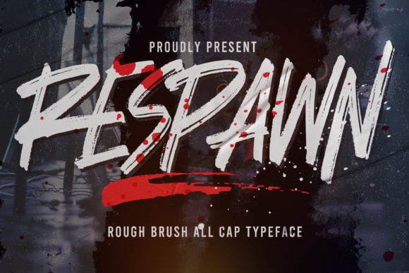 Respawn Font Brings Street Art Edge to Editorial Design