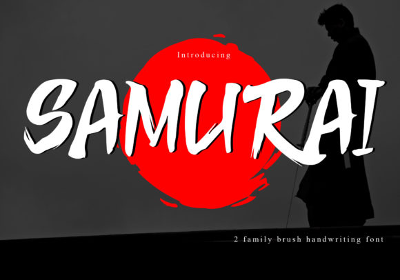 Samurai: A Commanding Display Font for Digital Design