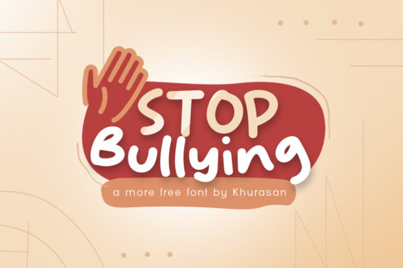 Stop Bullying: The Bold Display Font for Unmissable Campaigns
