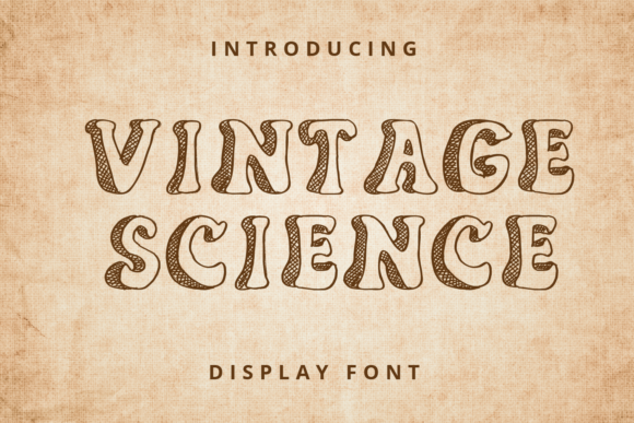 The Bold Visual Appeal of the Vintage Science Font