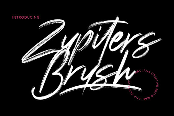 The Creative Power of Zupiters Brush: A Font for Making Beautiful Things
