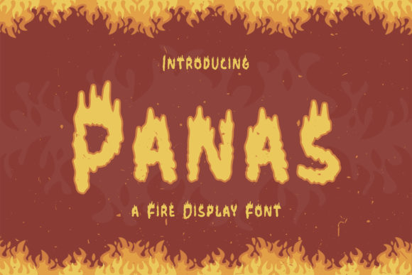 The Panas Font: A Fiery Asset for Your Brand Identity