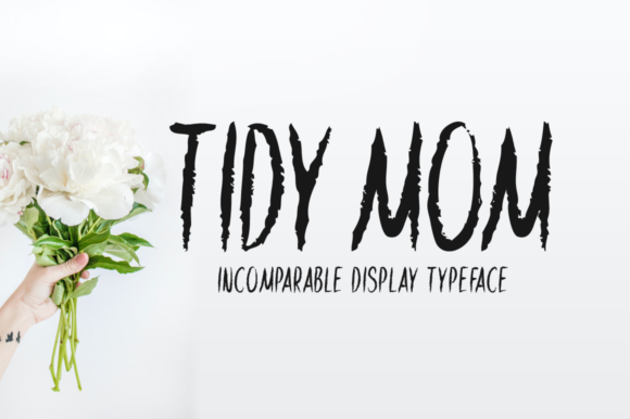 Tidy Mom: A Display Font for Authentic Branding Stories