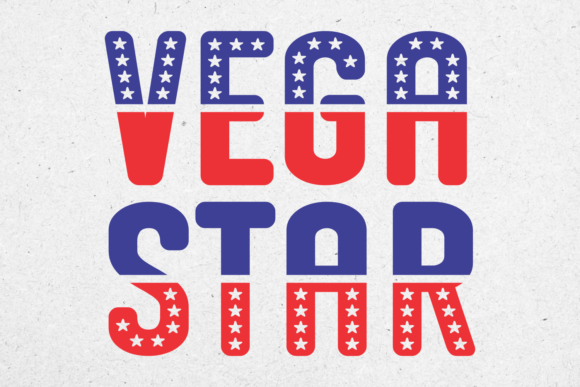 Vega Star Font: A Crafters Favorite Festive Display Typeface