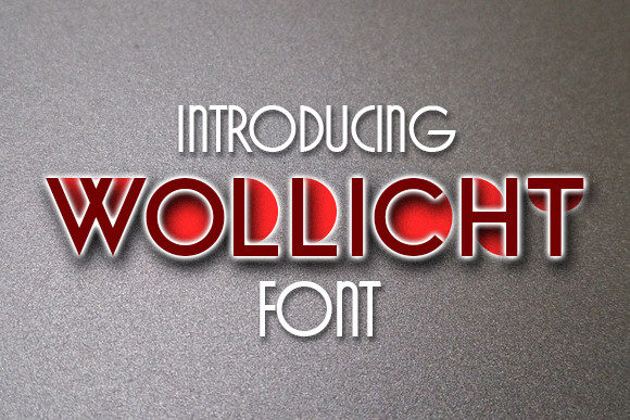 Wollicht: The Sharp Display Font for Modern Branding